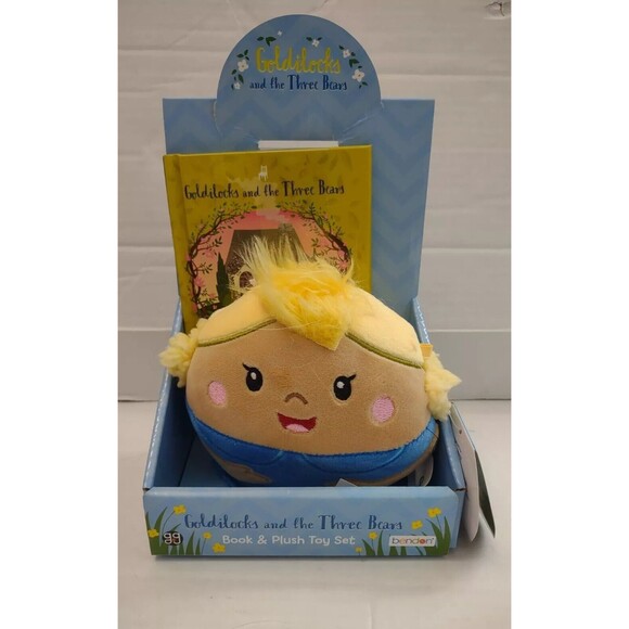 Bendon Goldilocks And The Three Bears Book And Plush Toy Set - Picture 1 of 6